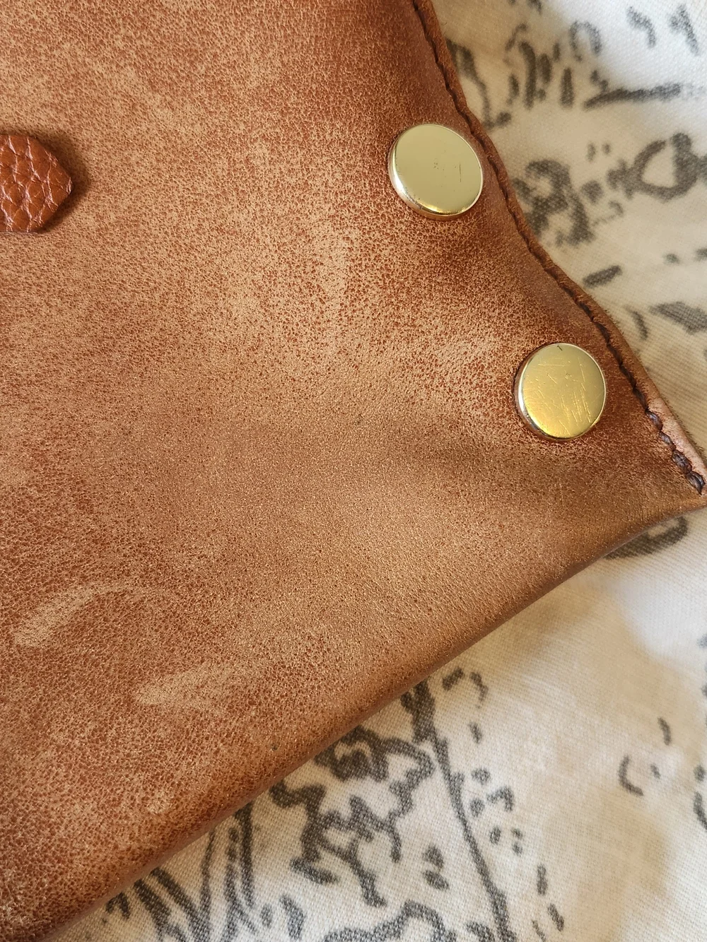 Hammitt Large Montana With Fringe In Saddle Leather - Picture 8 of 12